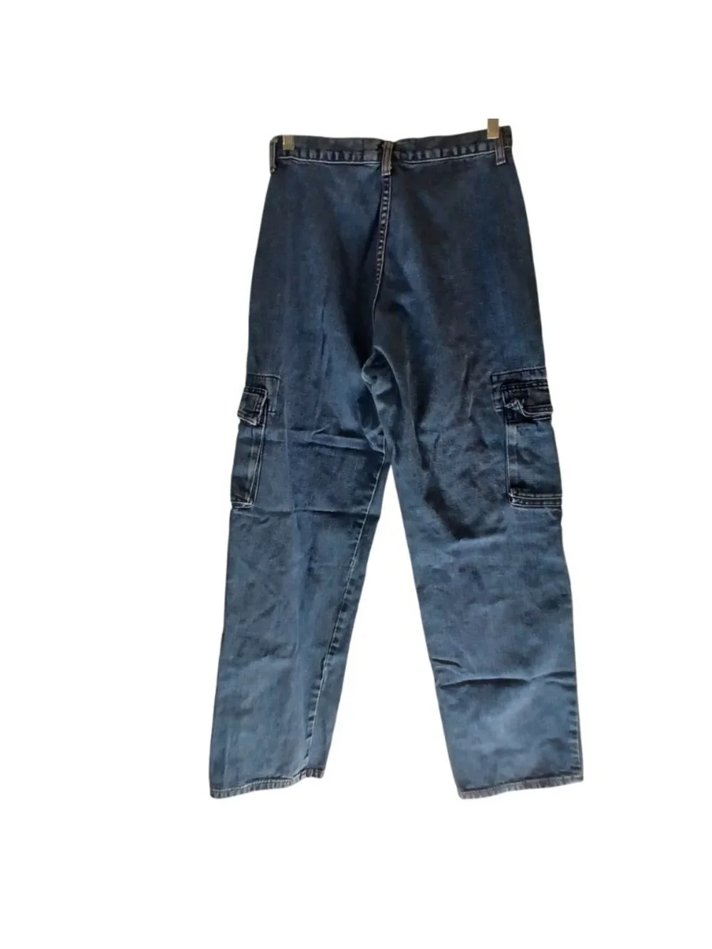 Guess Womens Denim Cargo Pants Size 29 Style 34815 100% Cotton Made USA #H-28 - Picture 2 of 14